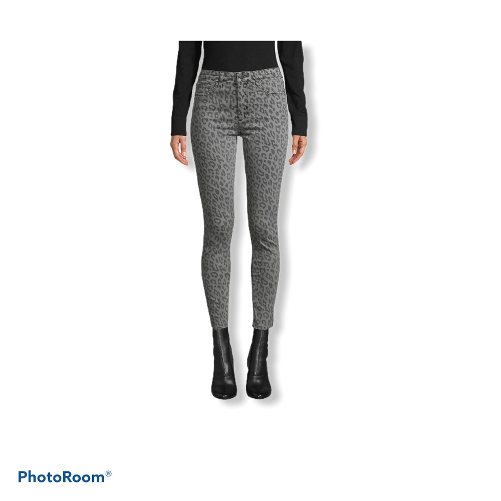 NWT Joe's High Rise Skinny Jeans Leopard Print 26